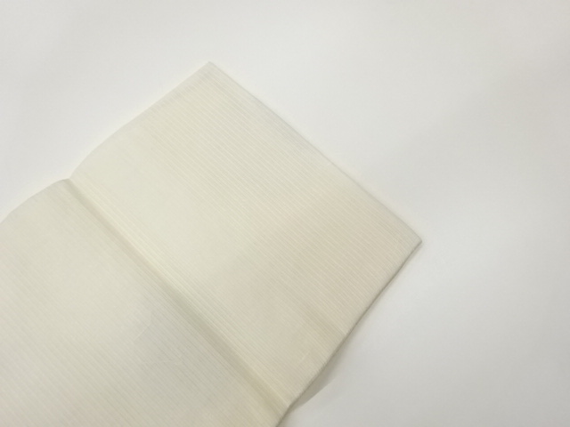  千鳥・梅・兎・葡萄模様織出し夏用名古屋帯